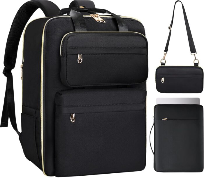 BERTASCHE Travel Backpack for Women, 35L Carry On Backpack Flight