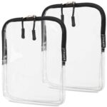 BORSALI TSA Quart Size Bag Approved for Carry On Travel - One (1)