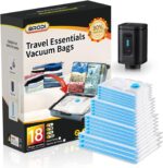 BRODI 18 Combo Pack Travel Vacuum Bags - Space Saver & Clothing