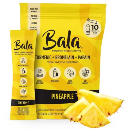 Bala Enzyme Hydration & Sugar-Free Electrolyte Drink Mix - Turmeric,