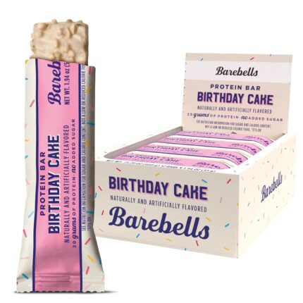 Barebells Protein Bars Birthday Cake - 12 Count, 20g High Protein