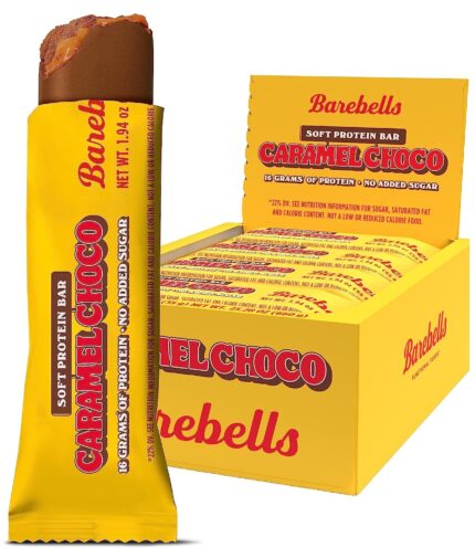 Barebells Soft Protein Bars Caramel Choco - 12 Count, 1.9oz Bars -