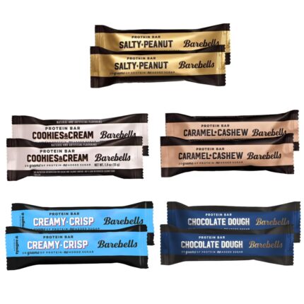 Barebels Protein Bars Variety Pack - Protein Snacks with 20g of High
