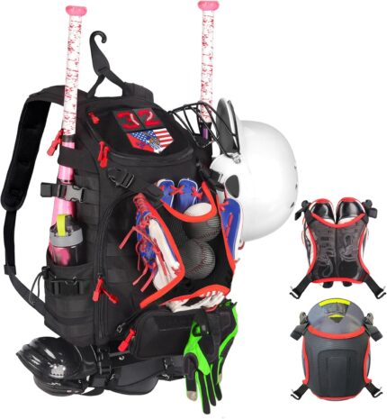 Baseball Backpack Bag Adult Softball Equipment Bag Sport Backpack for