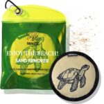 Beach Sand Remover Sand Eraser Wipe Mitt Family Kids Women 2024 Summer