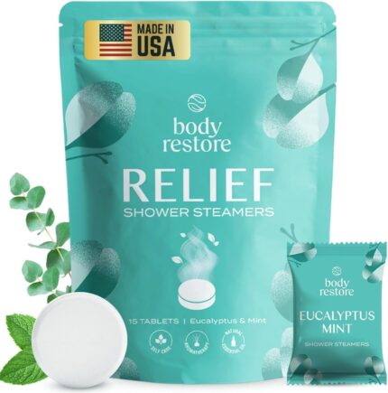 Body Restore Shower Steamers Aromatherapy 15 Pack - Easter Basket