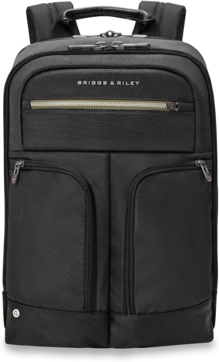 Briggs & Riley HTA, Black, Slim Expandable Backpack