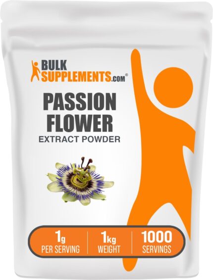 BulkSupplements.com Passion Flower Extract Powder - Passion Flower