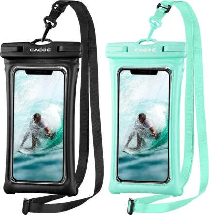 CACOE [Floatable] Floating Universal IPX8 Waterproof Phone case 2