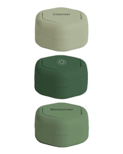 Cadence Travel Containers - Basic Skincare Set - Magnetic Travel