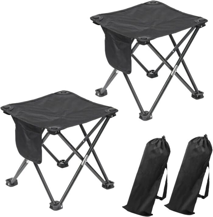 Camping Stool，Portable Foldable Stool aldult Collapsible Chairs