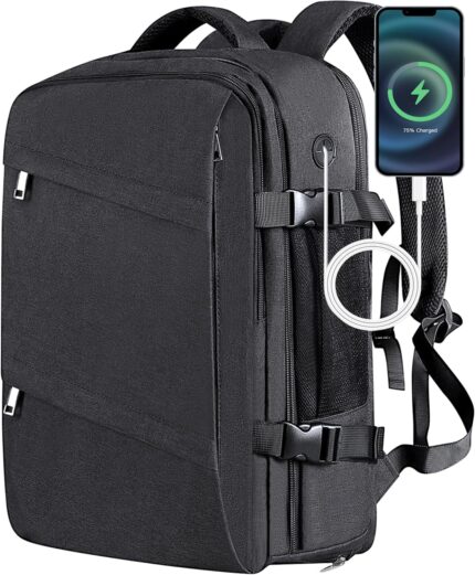 Carry On Backpack Extra Large Travel Backpack fits 17inch Laptop