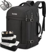 Carry On Backpack for Men Women,42L Flight Approved Travel Backpack