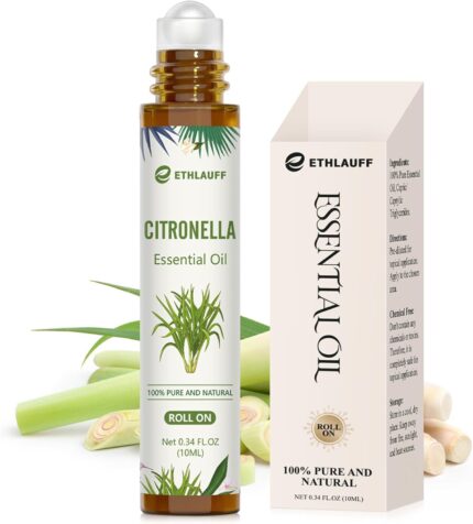 Citronella Essential Oil Roll On, Citronella Oil for Skin, Relaxation