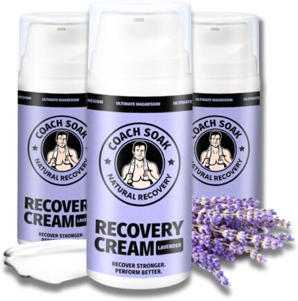 Coach Soak Topical Magnesium Lotion with MSM - Natural Recovery Cream