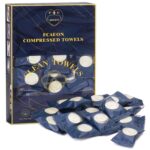 Compressed Disposable Face Towel Cleaning Kit 100pcs,Portable &