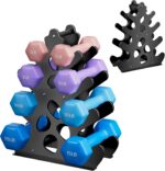 Coral-Inspired Dumbbell Rack Stand (Dumbbells Not Included),
