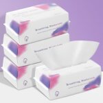 Disposable Face Towel 400 Count, Soft Cotton Face Towels, Dry Wipes