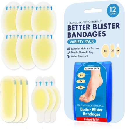 Dr. Frederick's Original Better Blister Bandages - 12ct - Water
