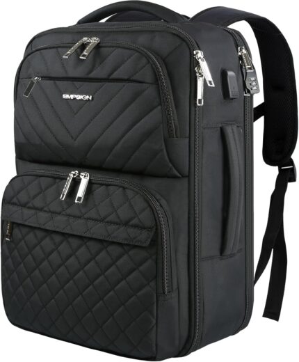 EMPSIGN Travel Backpack for Women, Large Carry On Backpack Airline