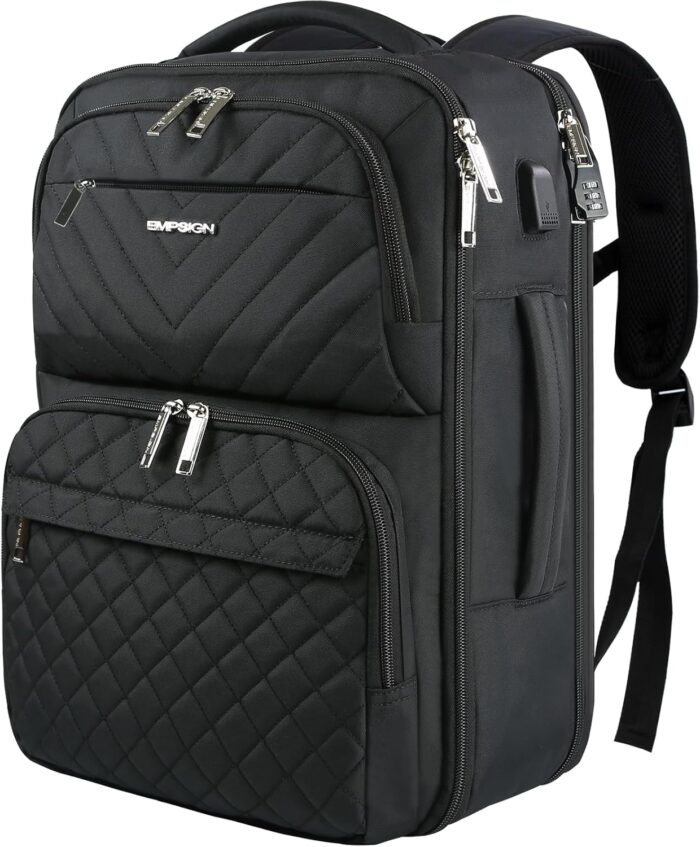 EMPSIGN Travel Backpack for Women, Large Carry On Backpack Airline