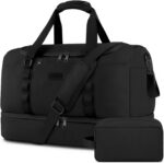 ETRONIK Travel Bag for Men Women, Duffle Bag & Gym Bag with Shoe