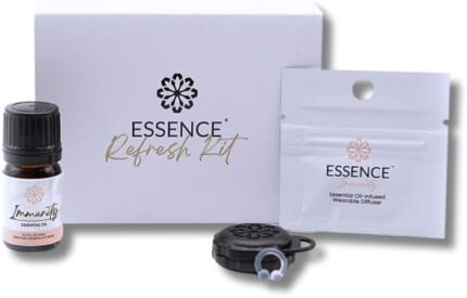Essence Nasal Diffuser | Essential Oil Ring | Silicone Nose Inhaler