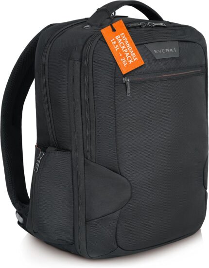 Everki Studio Expandable 15 Inch MacBook & Laptop Backpack for Men &