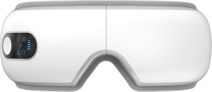 Eye Massager with Airbag Kneading,Constant Temperature Hot Compress,