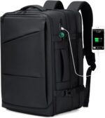 FENRUIEN Travel Carry-On Backpack 41L Expandable 17.3inch Laptop