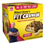 FITCRUNCH Snack Size Protein Bars, Designed by Robert Irvine, 6-Layer