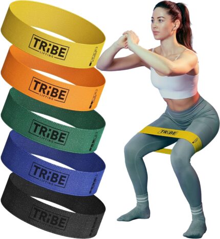 Fabric Resistance Bands for Working Out - Booty Bands for