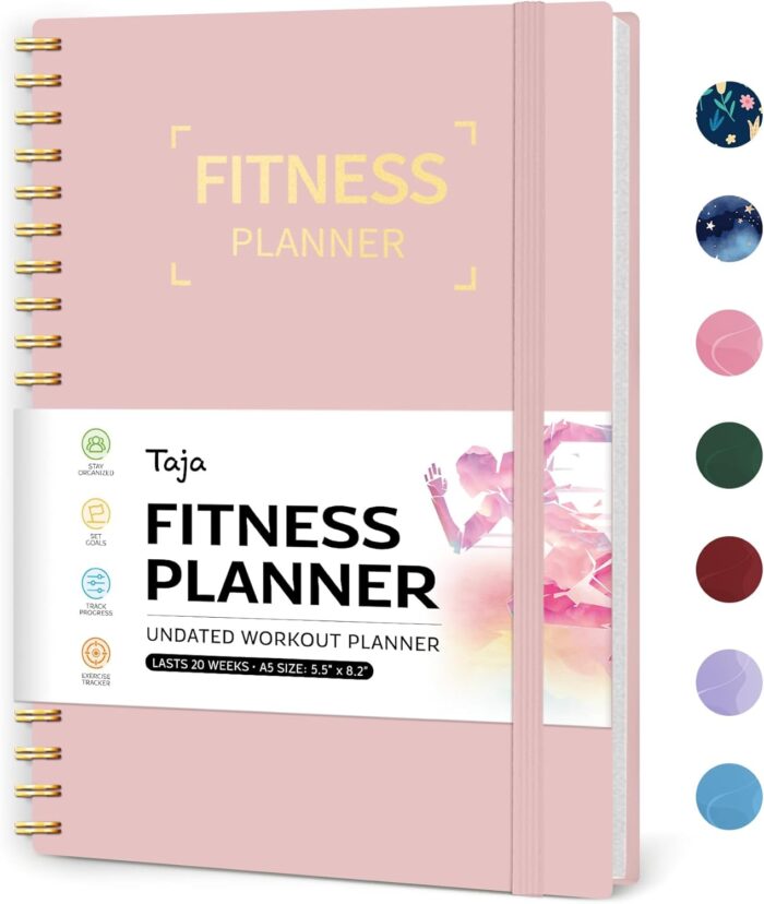 Fitness Workout Journal for Women & Men, A5(5.5" x 8.2")