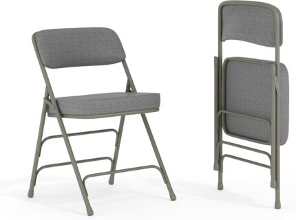 Flash Furniture Hercules Series Metal Folding Chairs with Cushioned