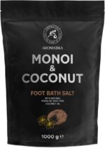 Foot Bath Salt Monoi de Tahiti - Coconut 35Oz - Pedicure Foot Bath