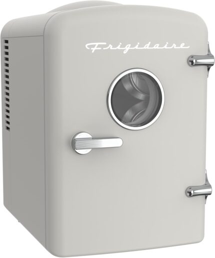 Frigidaire Retro Mini Personal Fridge Cooler, Holds Up to 6 Cans (1