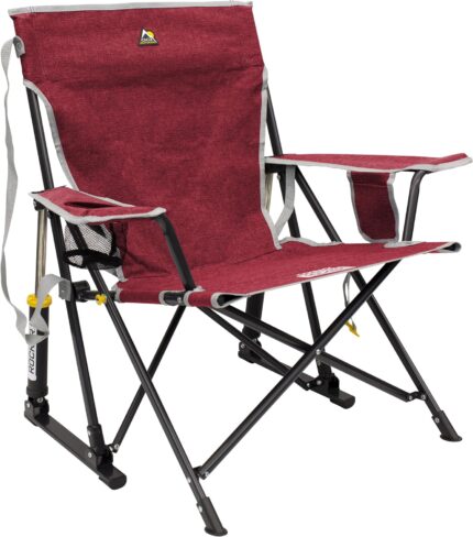 GCI OUTDOOR Kickback Rocker Camping Chair | Portable Folding Rocking
