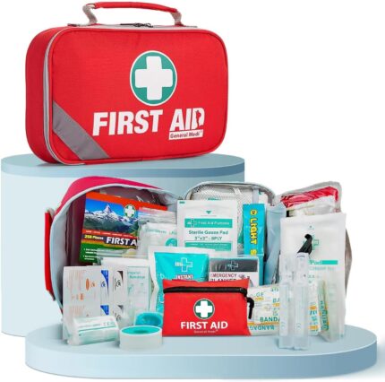 General Medi 2-in-1 First Aid Kit (215 Piece Set) + 43 Piece Mini