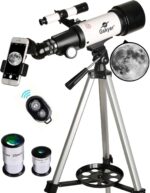 Gskyer Telescope, 70mm Aperture 400mm AZ Mount Astronomical Refracting