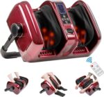 H&B Luxuries Electric Shiatsu Foot Massager Machine with Heating and