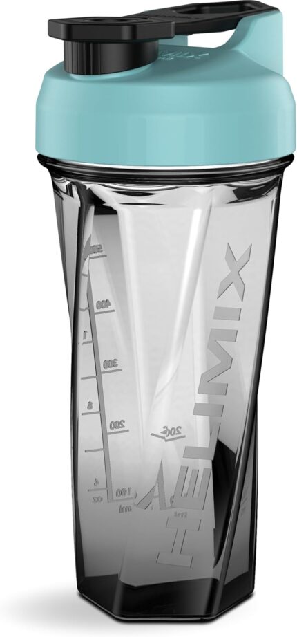 HELIMIX 2.0 Vortex Blender Shaker Bottle Holds upto 28oz | No Blending