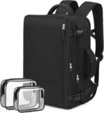 Hanples Travel Backpack for Women Men, Large Carry On Person Item