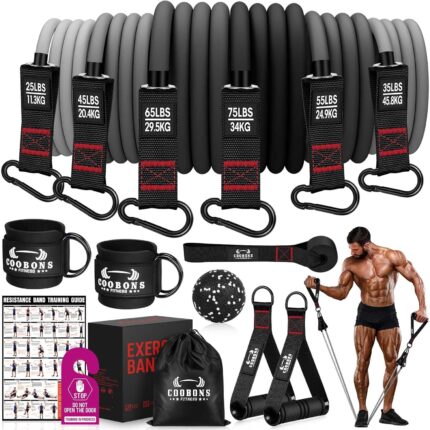 Heavy Resistance Bands for Working Out, 300LBS Exercise