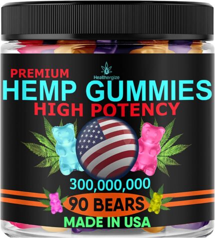 Hemp Gummy Edibles Calm Sleep-Support Peace and Relaxation-High
