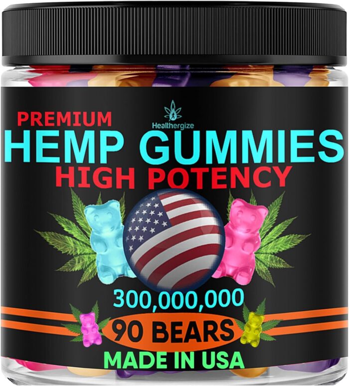 Hemp Gummy Edibles Calm Sleep-Support Peace and Relaxation-High