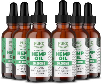 Hemp Seed Oil (30,000mg 6-Pack)