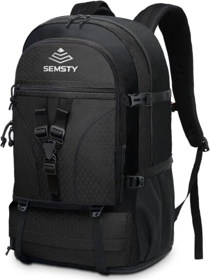 Hiking Backpack, 30L/40L/50L Expandable Hiking Backpack for Men and