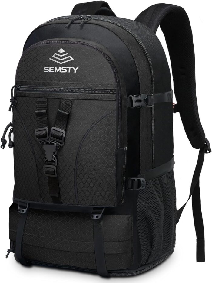 Hiking Backpack, 30L/40L/50L Expandable Hiking Backpack for Men and