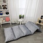 ICOPUCA Floor Lounger Pillow casing for boy Girl, Soft Minky Plush,