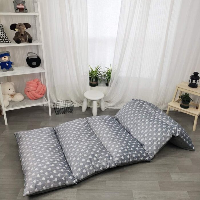 ICOPUCA Floor Lounger Pillow casing for boy Girl, Soft Minky Plush,
